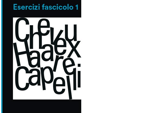 Esercizi fascicoli 1 